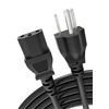 Image 1 : 1 Bicmice 10ft Standard 3 Pin Power Cord for PC, TV, Printer, PSU, Monitors - New