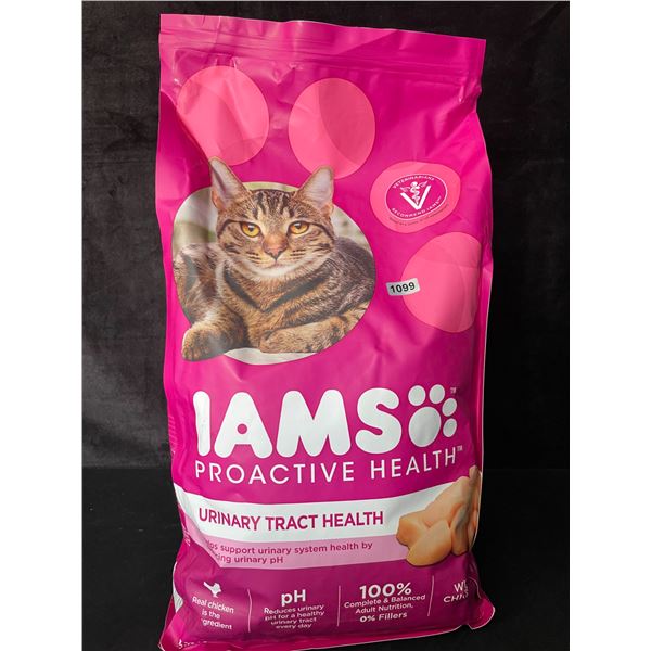 1 IAMS Proactive Health Urinary Tract Health Cat Food with Chicken - 3.18KG Bag - New