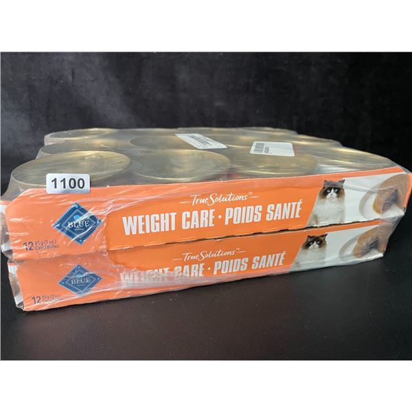 1 Case of Blue Buffalo TrueSolutions Weight Care Wet Adult Cat Food - 24 Tins (85g Each) - New