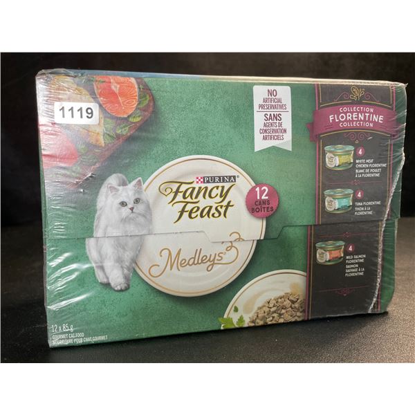 1 Case of Purina Fancy Feast Medleys Wet Cat Food - 12 x 85g Cans - New