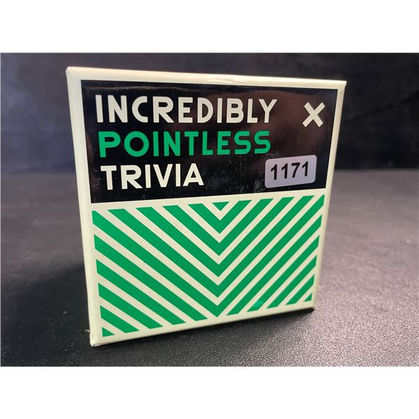 1 Incredibly Pointless Trivia Game by BrassMonkey for Family Game Night - New