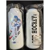 Image 1 : 2 Sport Hockey Squeeze Water Bottles - 1000ml Capacity - New