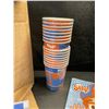 Image 4 : 1 Blippi Birthday Party Supply Set - Includes Cups, Plates, Napkins, Tablecloths, etc. - New