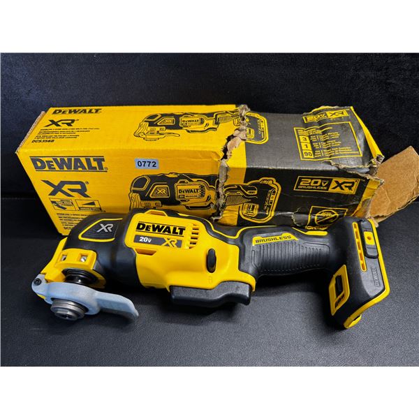 1 Dewalt XR 20V Brushless 3 Speed Oscillating Multi Tool Only - Brand New in Box!