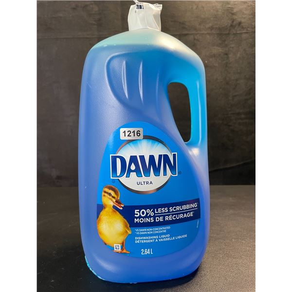 1 Jug of Dawn Ultra Dishwashing Liquid - 2.64L - New