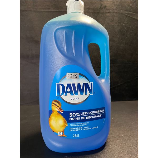 1 Jug of Dawn Ultra Dishwashing Liquid - 2.64L - New