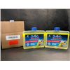 Image 2 : 2-Pack Box of Finish Dishwasher Deep Cleaner; Dual Action Formula - Lemon Sparkle (250ml Each) - New