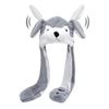 Image 1 : 1 Kids/Youth Husky Hat with Paws and Dancing Ears - New