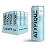 Image 1 : 1 Case of Atypique Non-Alcoholic Gin & Tonic Sparkling Beverages -12 x 355ml Cans - BB: JUN 27/2025