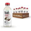 Image 1 : 1 Case of Bai Antioxidant Infusion Flavoured Water Beverages - Molokai Coconut - 12 x 530ml Bottles