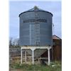 Image 1 : Westeel Rosco 1900 Bushell Steel Hopper Bin, On Cement Pad - To Be Moved By Purchaser