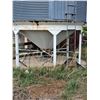 Image 2 : Westeel Rosco 1900 Bushell Steel Hopper Bin, On Cement Pad - To Be Moved By Purchaser