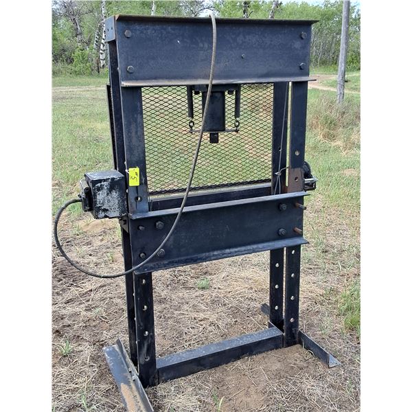 40 Ton Metal Press, May Need Fluid - 77" T x 56"W x 34" Press Bed - As Is