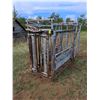 Image 1 : Pearson Cattle Squeeze w/Palpation Cage - 8Ft x 3Ft x 6Ft & 11Ft x 4Ft x 6Ft w/Cage