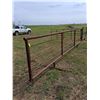 Image 1 : Free Standing Cattle Panel w/Gate - Panel: 24Ft x 5Ft  & Gate: 14Ft x 4Ft