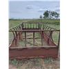 Image 1 : Cattle Three Round Bale Feeder - 20Ft x 8Ft