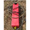 Image 1 : Fuel Tank - Roughly 5 Gallons w/Hose & Fuel Shut Off Valve - 32" x 8" x 7"