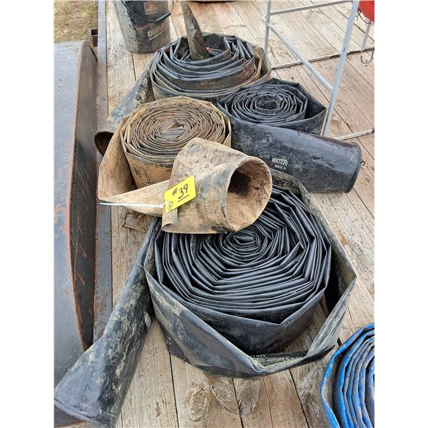 (4) Rolls of 6" Water Line for Floating Pumps