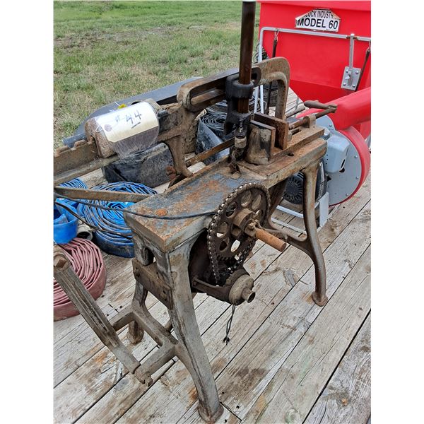 Power Hack Saw (Consigner States Kept Indoors) - 16" x 41" x 42"