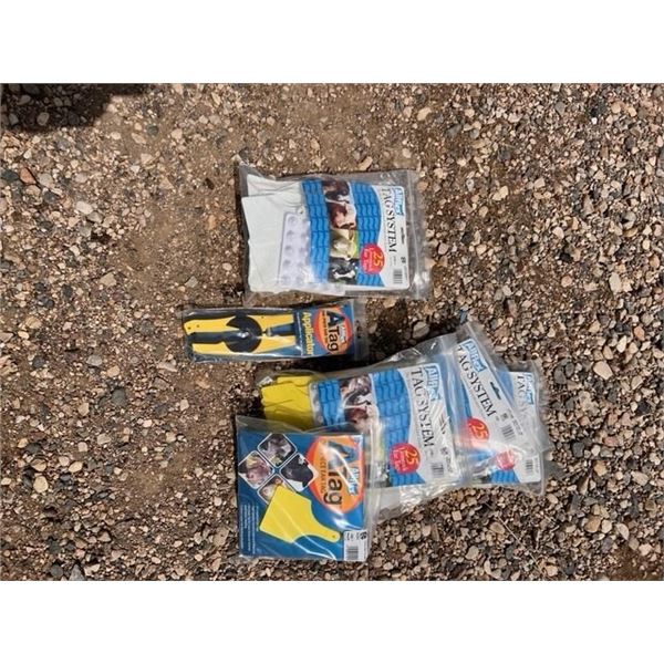 Approx 175 Alfax Tags (Blank)