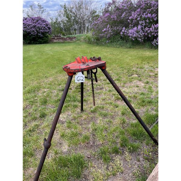 No 45 Ridgid Tri-stand Pipe Vise