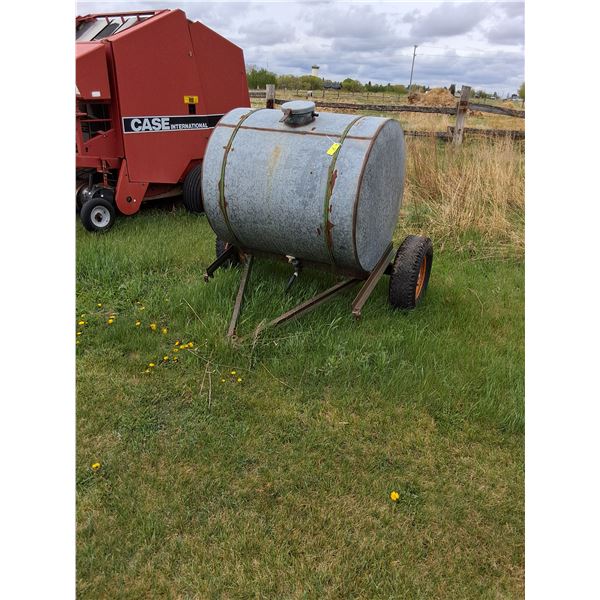 Water Trailer with Galvanized Tank