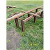 Image 5 : Farm Built Roller Table 6.5' x 2', 2x2" HSS 12' 10" Long,(2) 16" Steel,4' 2" x .5" thick Angle Iron