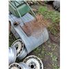 Image 4 : Galvanized Water Trough, (4) Antique Steel Wheels, Wheel Barrow, (4) Aluminum Buick LaSabre Wheels