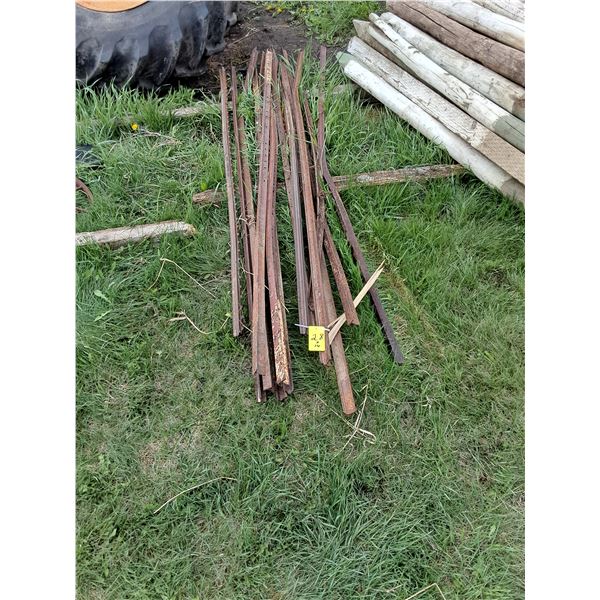 (14) 8' Tee Posts