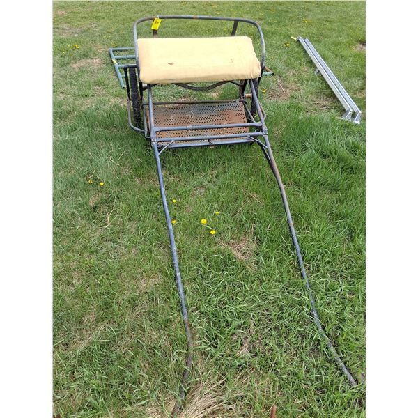 Single Horse Steel Chariot