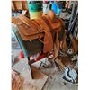 Image 4 : 15" Western Saddle, Rough out Seat, (2) Saddle Pads & Stand Included