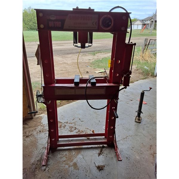 Amoel 50 Ton Shop Press Air and Hand Operation