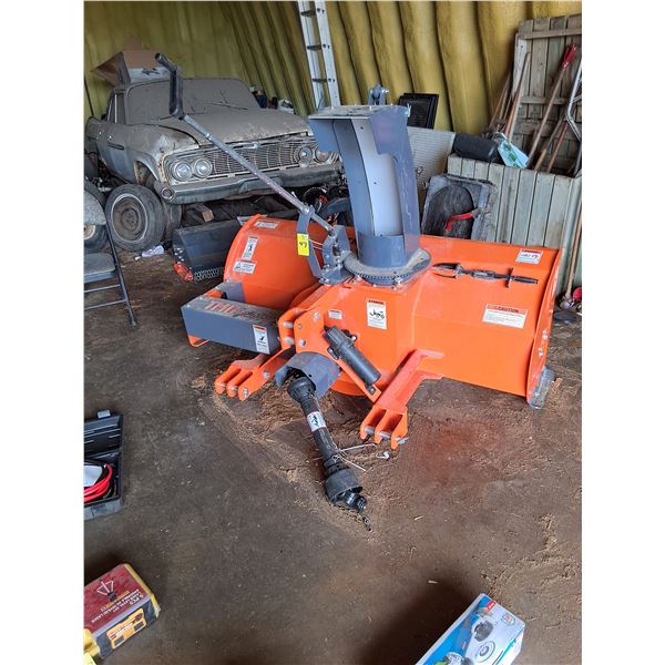 TMG Industrial 72" Three Point Hitch Snow Blower