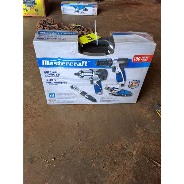 Mastercraft Air Tool Combo Kit with Accessories