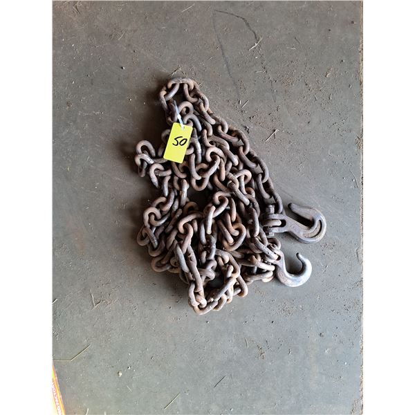 20' Heavy Duty Chain with Hooks