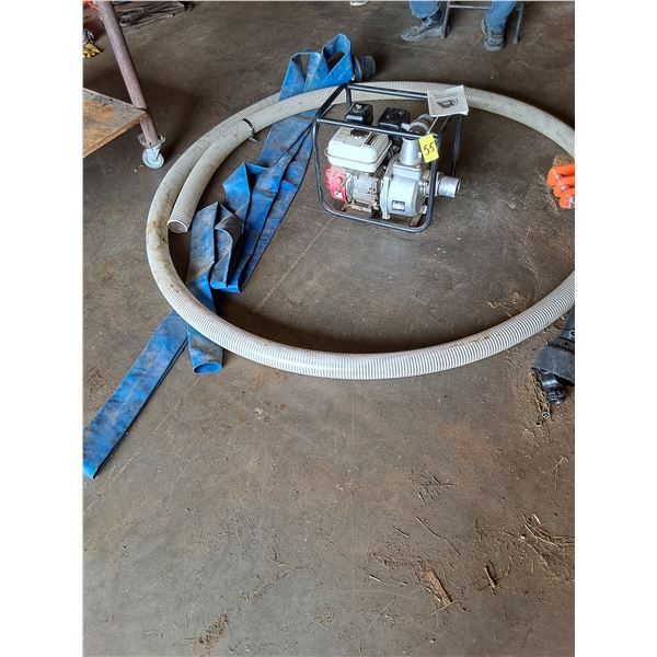 3" Gas Transfer Pump with Suction and Discharge Hose