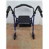 Image 3 : * Adjustable Drive Rollator Walker with Seat Storage - Pickup Only