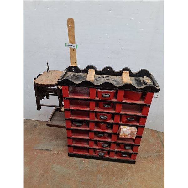 * Custom Shop Bins Storage - 9" x 31" x 40" - Pickup Only