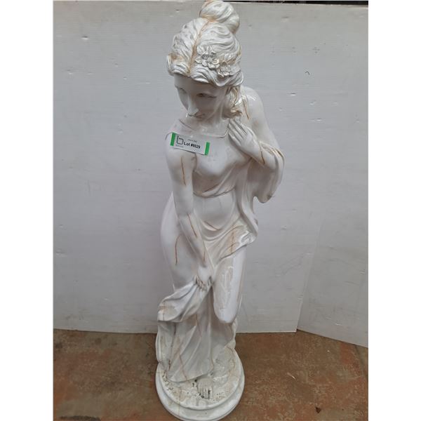 ** Fibreglass  "Woman in Flowing Dress" Statue - 4' High - Pickup Only