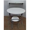 Image 1 : Portable Desk & Chair (Desk 28" Height x 31" Width) - Pickup Only