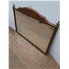 Image 1 : * Wood Framed Mirror 54" x 40" - Pickup Only