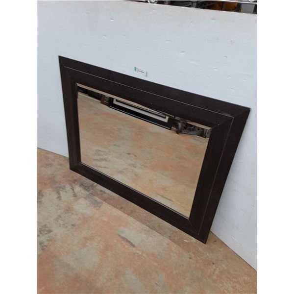 * Wood Framed Mirror - 47" x 36" - Pickup Only