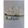 Image 2 : Canvas 10-Shelf Hanging Shoe Organizer, (5) Wall Mounts for Cleaning Poles