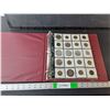 Image 1 : Approx. (2) Pages of World Coins in Binder- Hong Kong, Turkey, Netherlands,Cuba, Misc.
