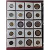 Image 3 : Approx. (2) Pages of World Coins in Binder- Hong Kong, Turkey, Netherlands,Cuba, Misc.
