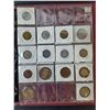 Image 4 : Approx. (2) Pages of World Coins in Binder- Hong Kong, Turkey, Netherlands,Cuba, Misc.