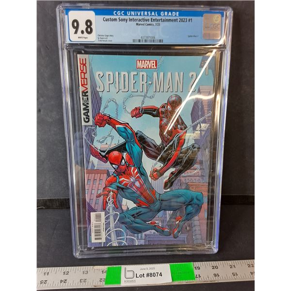 CGC GamerVerse Spider-Man 2 Comic, Sealed