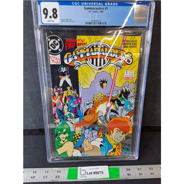 CGC Gammarauders #1 Comic, Sealed
