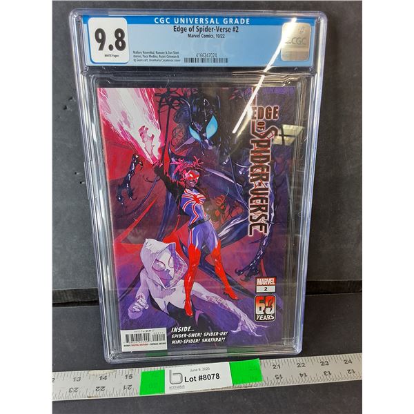 CGC Edge of Spider-Verse #2 Comic, Sealed