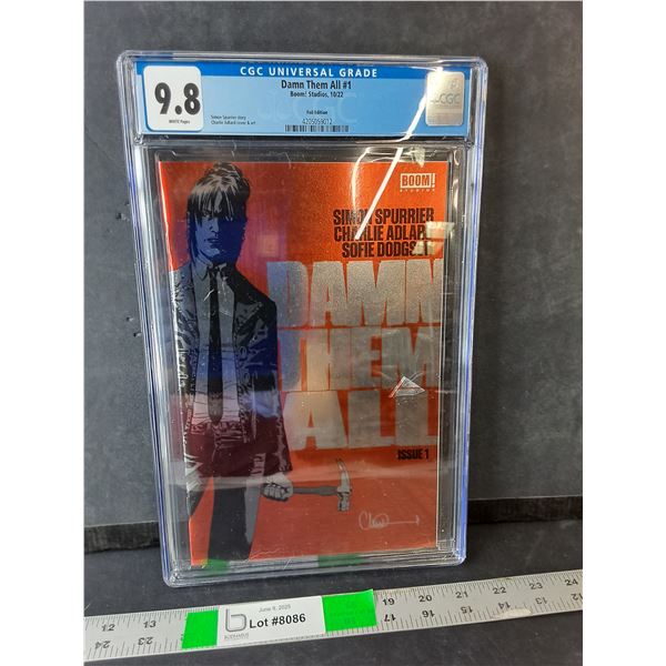 CGC Damn Them All #1 Comic, Sealed